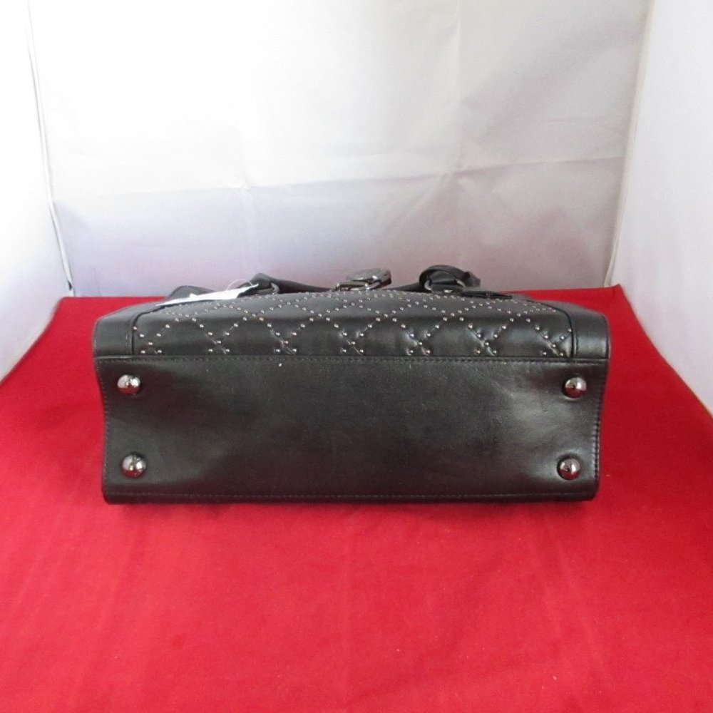 Michael Kors Hamilton Micro Stud E / W Satchel $398 Black #026 - Picture 15 of 15